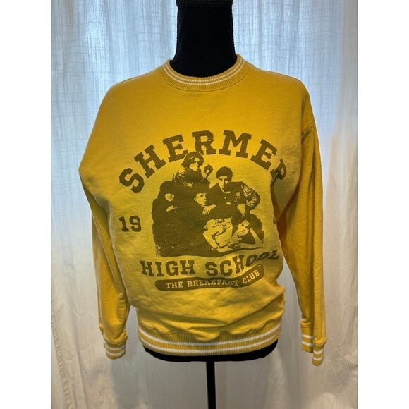 Women’s  The Breakfast Club Shermer High School Crewneck‎ Sweatshirt Size Small - Picture 3 of 8